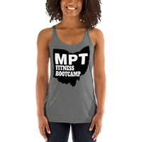 MPT Women's Logo Racerback Tri-Blend Tank