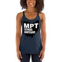 MPT Women's Logo Racerback Tri-Blend Tank