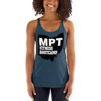 MPT Women's Logo Racerback Tri-Blend Tank