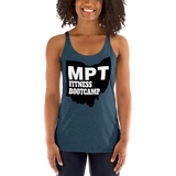 MPT Women's Logo Racerback Tri-Blend Tank