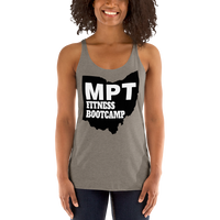 MPT Women's Logo Racerback Tri-Blend Tank