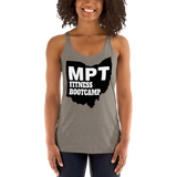 MPT Women's Logo Racerback Tri-Blend Tank